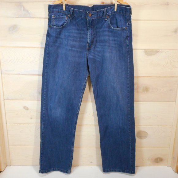 Levi's 569 Men's 36x32 [Actual 38x30.5] Denim 100% Cotton Loose Straight Jeans - Picture 1 of 8